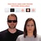 Ergodyne SAGA, Safety Glasses, Anti-Fog, Clear Lens, Matte Black Frame, Frameless SAGA-AF - alternate 4